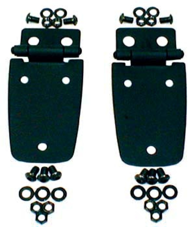 Jeep Wrangler Hood Hinge - Rugged Ridge - OE Style - Black - `97-`06